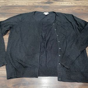 NWOT Dark Grey H&M Basic cardigan